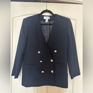 Saville double breasted suit jacket